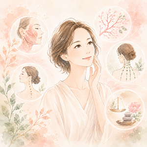顔のたるみの原因は肌だけではない?40代からのフェイスラインと土台ケア