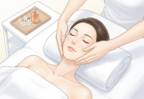 エステで行う顔色ケアの考え方