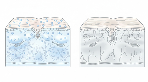 なぜ、肌内部の乾燥が毛穴やくすみを引き起こすのか